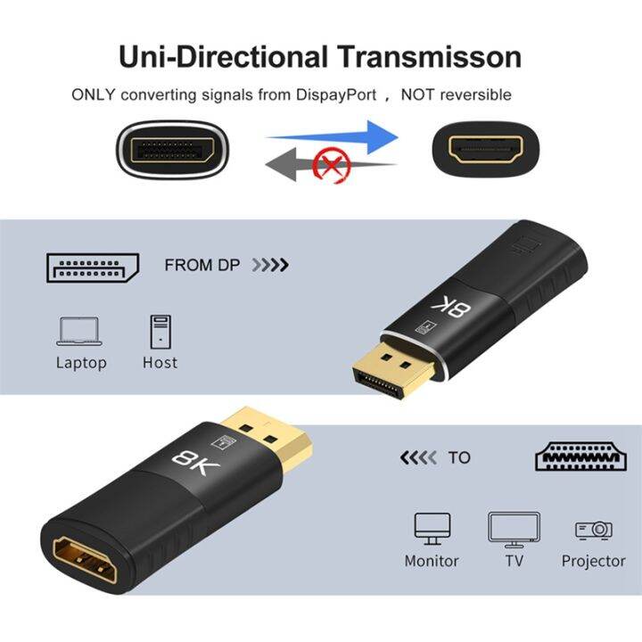 8k-displayport-to-compatible-adapter-converter-8k-60hz-4k-120hz-male-mini-dp-to-female-hd-tv-cable-video-adapter