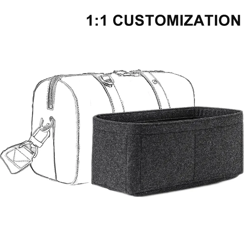 Felt Insert Organizer for Keepall & City Keepall,Bag in Bag Storage  Organization and Support Bag Cosmetic Storage Bag