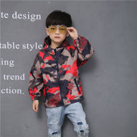 INS hot Baby boys Outdoor Jackets 2-7 year old Childrens clothing Camouflage print spring and autumn jacket hooded all-match