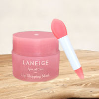 FG Pink Mini Double-head Silicone Lip Brush Lip Cute Mask Spoon Beauty Tool