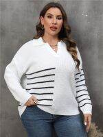 ☸✇▲ 3XL Size Sweater for V-neck Large Sizes Sweaters Big Oversized Mujer