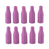 10Pcs MB-15AK 14AK MIG/MAG Gas Ceramic Nozzle Shield Cup Protective Case for Welding Torch