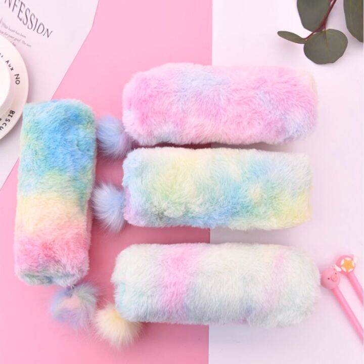 kawaii-plush-pencil-case-cute-pen-box-large-capacity-for-girls-storage-bag-pen-box-student-school-office-supplies-stationery