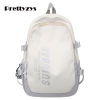 ✵ Prettyzys 2022 Korean School backpack Large capacity 14 inch Bagpack College Students