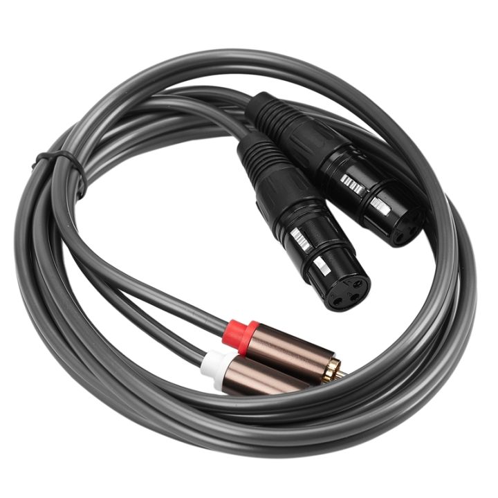 dual-female-xlr-to-rca-cable-heavy-duty-2-xlr-female-to-2-rca-male-patch-cable-hifi-stereo-audio-connection-cable-wire