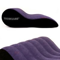Home Inflatable  Sofa Bed Wedge Flocking Adults Y Pillow Love Positions Support Cushion Couples  Pad  Furnitures