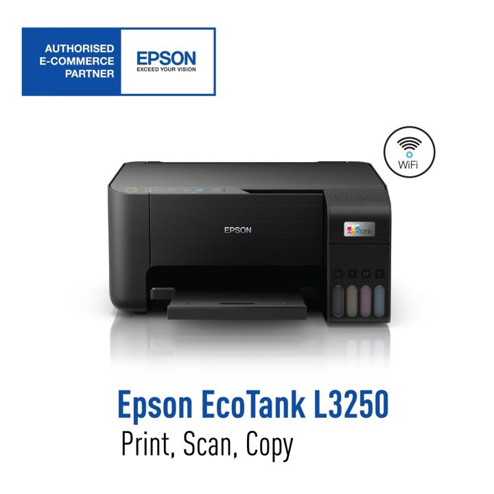 รุ่นใหม่-เครื่องพิมพ์อิงค์แทงค์-epson-ecotank-l3250-l3256-printer-print-copy-scan-wi-fi-พร้อมหมึกแท้-1-ชุด-มาแทนรุ่น-l3150