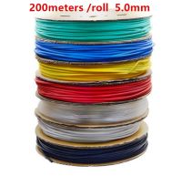 100m/roll 5MM  Heat shrinkable tube heat shrink tubing Insulation casing 100m a reel Cable Management