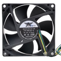 EFB-08E12H-P2 8CM 8025 12V 0.35A chassis CPU silent high air volume cooling fan