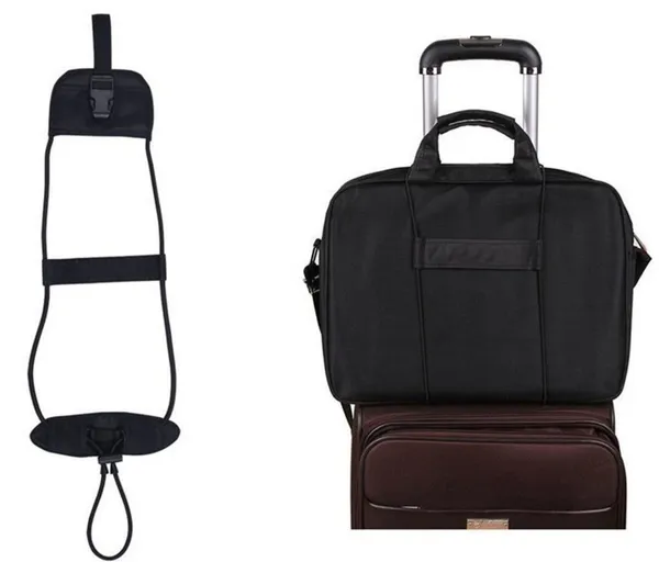 High quality Add A Bag Strap Travel Luggage Suitcase Adjustable Belt Carry On Bungee Easy