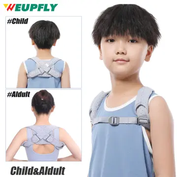 1Pcs Clavicle Brace & Posture Back Brace for Women Men Kid - Broken  Collarbone Sling for Injuries,Shoulder Support Strap for Mid