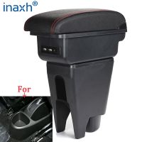 For Peugeot 107 Armrest For Citroen C1/Toyota Etios Aygo BJ armrest box Car Accessories Store box Interior Parts details USB