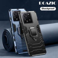 ROAZIC เคส Xiaomi เคสโทรศัพท์ PC แบบแข็งดูดป้องกันการตกสำหรับเหล็กหมุน13T/13T Pro