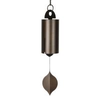 Cylinder Wind Bell Heroic Wind Bell For Courtyard Ornament Deep Resonance Serenity Cylinder Wind Chime For Garden Home Decor