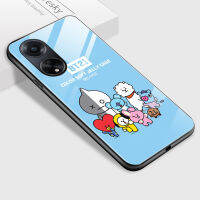 เคส PMP สำหรับ OPPO A1 5G A98 5G F23 Oppo 5G การ์ตูนกันกระแทก5G สำหรับเด็กผู้หญิง K-POP น่ารักสำหรับเด็กผู้หญิงเด็กผู้ชายเคสกระจกเทมเปอร์ SHOOKY RJ SUGA COOKY ฝาครอบป้องกัน