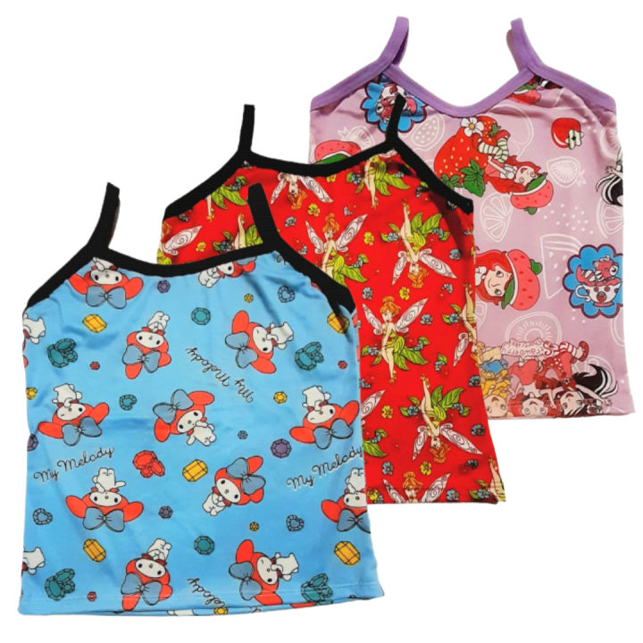 SPAGETTI SANDO FOR BABY GIRLS Printed Characters Sando for Kids GIRLS ...