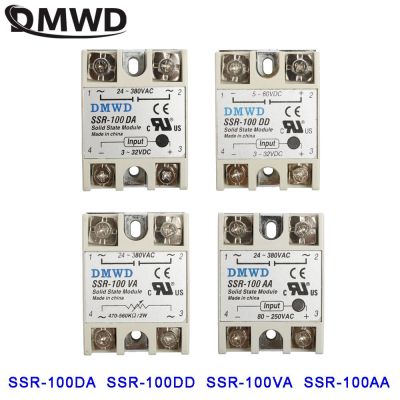 【Worth-Buy】 โมดูลโซลิดสเตทรีเลย์100a Ssr-100 Va แบบ Ssr-100dd Ssr-100da Ssr-100aa