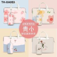 female 15.6 -inch laptop bag for apple macbookair13.3 notebook lenovo new pro16 huawei 14 dell 15 millet bladder package ins