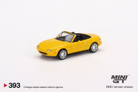 MINI GT 1/64 No.393 Eunos Roadster Sunburst Yellow RHD MGT00393-R