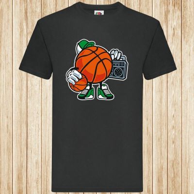 Customized Tees Street Basketball Fashion Mens Design T-Shirt  D0MW