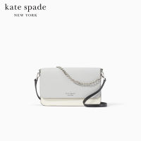 KATE SPADE NEW YORK MADISON	COLORBLOCK SAFFIANO LEATHER FLAP CONVERTIBLE CROSSBODY KC623 กระเป๋าสะพายข้าง