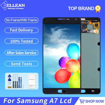 1PCS ทดสอบ OLED A700หน้าจอสำหรับ Samsung Galaxy A7 2015 Lcd A7จอแสดงผล Touch Digitizer Assembly จัดส่งฟรี