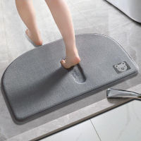 Super Absorbent Memory Foam Bath Mat Quick Drying Bathroom Mat Non-slip Entrance Door mat Bathroom rug Floor mat Toilet Car