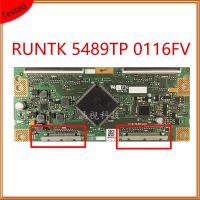 RUNTK 0116FV 5489TP ZA ZL ของแท้ T Con การ์ดจออะไหล่สำหรับแผ่นทีวี T-CON RUNTK5489TP