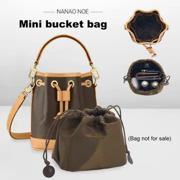 EverToner For LV Nano Noe Mini Bag Organizer Insert Waterproof Nylon Bucket  Bag Purse In Designer Handbag Inner Cosmetic Bag - AliExpress