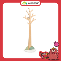 Tender Leaf Toys เฟอร์นิเจอร์เด็ก เฟอร์นิเจอร์ไม้ เสาไม้แขวนเสื้อ Forest Coat Stand