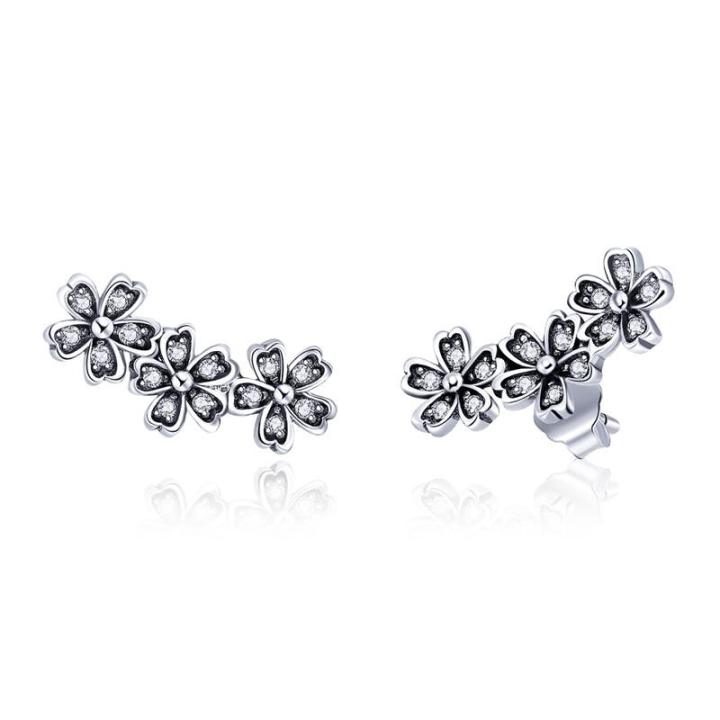 Lovisa Black Daisy SG STD Earrings Gift Fashion Ladies Womens