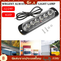 【Gr.s】DC 12V - 24V LED ทำงานบาร์ไฟน้ำท่วมจุดออฟโรด 4WD รถ SUV ขับรถไฟตัดหมอก