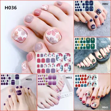 Hot Sale Waterproof Toe Nail Art Decals Foot Nail Sticker - China Nail Foil  Decoration and Nail DIY Decoration price | Made-in-China.com