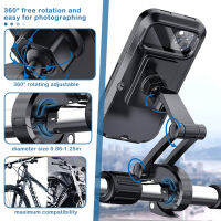จักรยานรถจักรยานยนต์กันน้ำโทรศัพท์มือถือ Holder-M18S-B1ขนาดเล็ก/ขนาดใหญ่-ชาร์จ Handlebar
