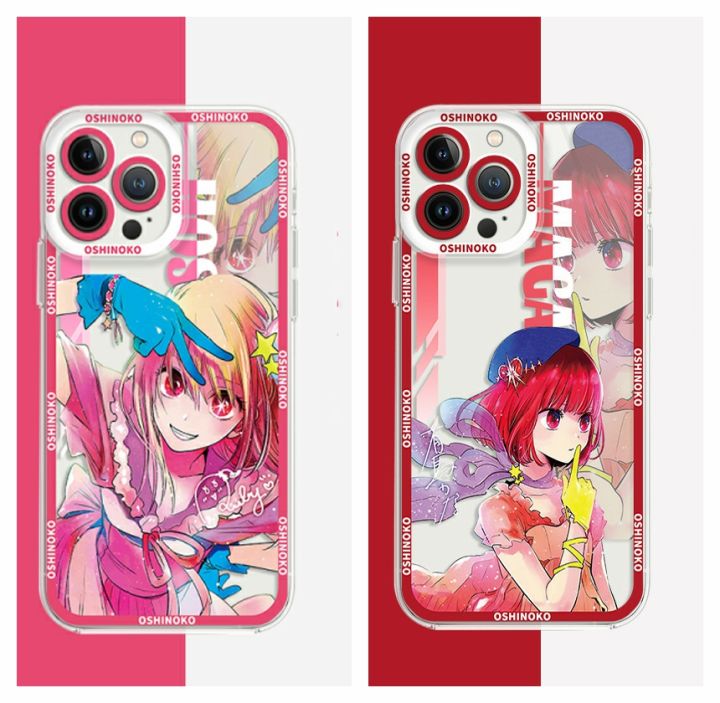 เคสสำหรับ-infinix-hot-11s-nfc-11-12-pro-20s-20i-10s-20-10-play-เคส-angel-eyes-anime-oshi-no-ko-hoshino-ai-ซิลิโคนทีพียูใสอ่อนป้องกันกล้องสี่เหลี่ยมกันกระแทก