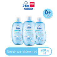 Deal hời  Combo 3 Tắm gội toàn thân em bé  3 tuổi D-nee 200 ML - New born