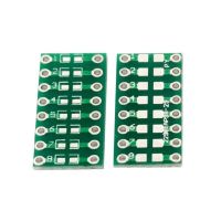 10PCS SMD 0805 0603 0402 To DIP PCB Transfer Board DIP Pin Board Pitch Adapter Keysets