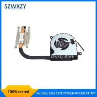 SZWXZY For DELL 5368 5378 7378 Laptop Heatsink CPU Heatsink With Fan CN-01VJDK 01VJDK 1VJDK 031TPT 460.07R02.0001 100 Working