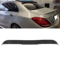 สปอยเลอร์หลังคาหน้าต่างด้านหลังสีดำมันวาวเหมาะสำหรับMercedes Benz W205 C300 Roof Wing for Mercedes Benz C63 2015-2020