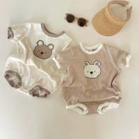 เสื้อผ้าเด็กทารกเด็กผู้หญิง Romper ทารกแรกเกิดแขนสั้น Jumpsuit Bebe Bodysuits One-Pieces