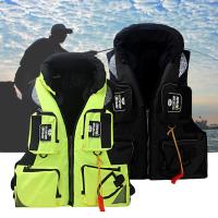 Wide Application  Durable Tear-resistant Water Sports Safety Life Jacket Waterproof Life Vest Detachable   for Boating  Life Jackets