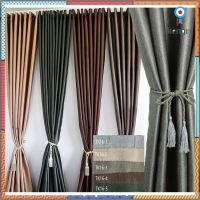 Curtain design ผ้าม่านประตู ผ้าม่านหน้าต่าง กันแสงได้ 80-90%เนื้อผ้าด้าน มีให้เลือกหลายขนาด TK16 ยอดขายดีอันดับหนึ่ง