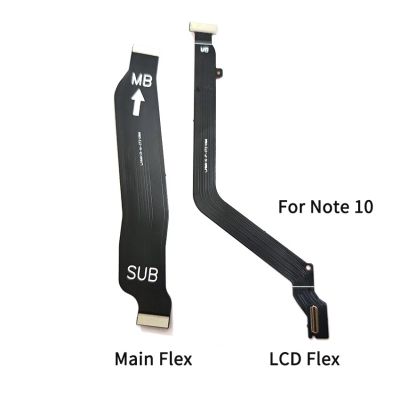 【✲High Quality✲】 anlei3 ขั้วต่อเมนบอร์ดสำหรับ Xiaomi Redmi Note 10 Pro 10S 4G 5G บอร์ด Usb จอแสดงผล Lcd สายเคเบิลงอได้ซ่อมชิ้นส่วน