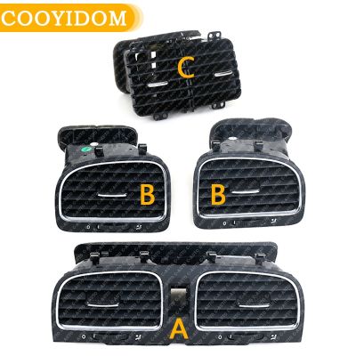 Newprodectscoming Car Air Conditioning Outlet Center Armrest Air Vent Assembly Vents For VW GOLF 6 GTI MK6 2009-2013 5KD 819 703 5KD819704