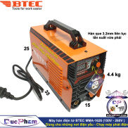 Máy hàn điện tử BTEC MMA-1626- Máy hàn sắt - Máy hàn điện tử inventer