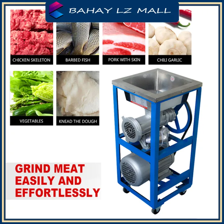 Electric Meat Grinder Commercial Large Multifunction Bone Crusher Can