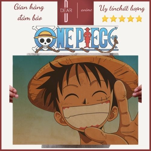 combo giá sốc+ quà tặng bí mật] Poster anime OnePiece Dear Anime shop xịn  giá tốt tranh decor nhân vật luffy law ace dán tường trang trí OnePiece |  