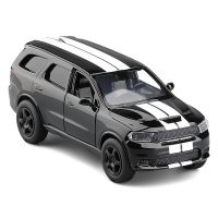 [AhQ ornaments] 1:36 Scale Dodge Durango SRT รถโลหะผสมกีฬารถรุ่น Diecast Super SUV คอลเลกชันของเล่นเด็กคริสต์มาส V339