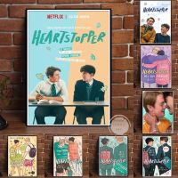 Heartstopper รายการทีวีโปสเตอร์พิมพ์ภาพวาดผ้าใบ2022ใหม่ทีวีซีรีส์ภาพผนังศิลปะสำหรับห้องนั่งเล่นตกแต่งบ้าน C Uadros-ที่สมบูรณ์แบบสำหรับแฟนๆของการแสดง