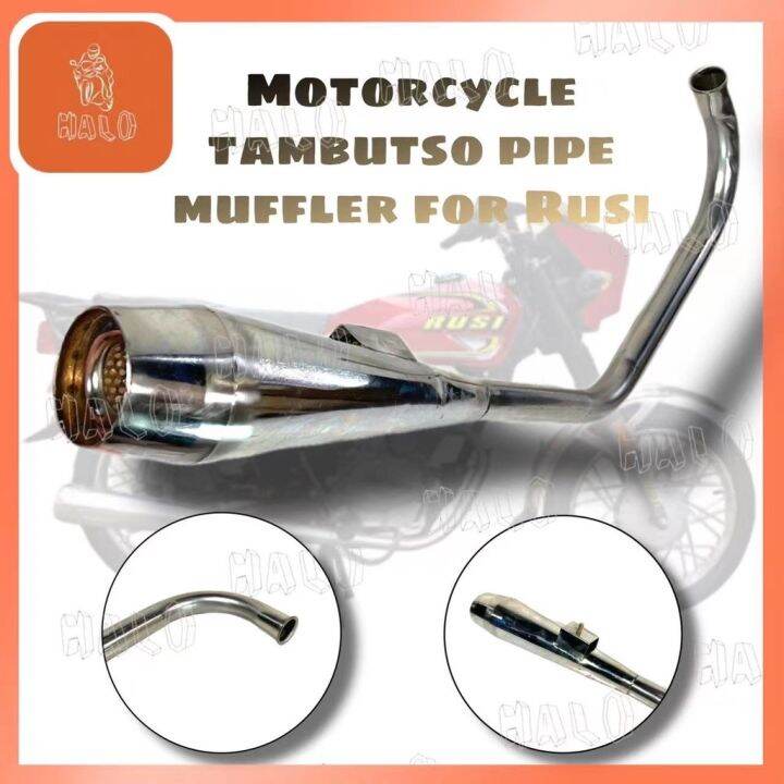 Halo Motor Motorcycle Bullet Exhaust Tambutso Rusi 100 Lazada Ph Halo Motor Motorcycle Bullet Exhaust Tambutso Rusi 100 Lazada Ph